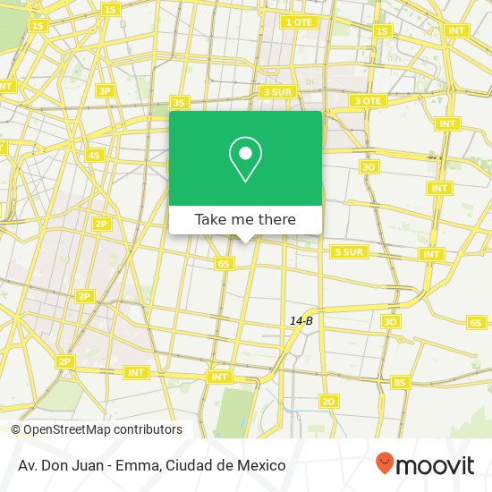 Mapa de Av. Don Juan - Emma