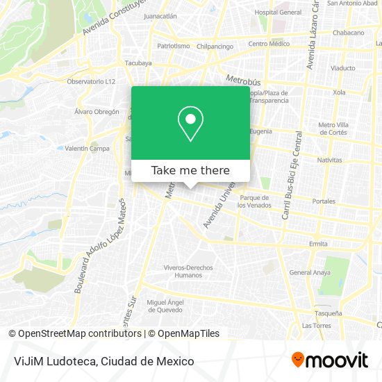 ViJiM Ludoteca map