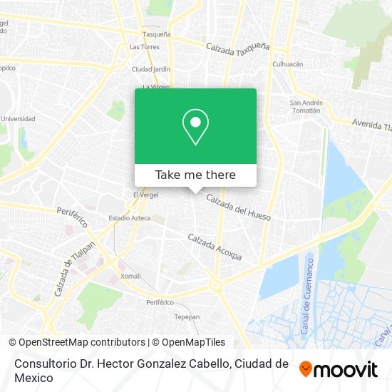 Consultorio Dr. Hector Gonzalez Cabello map