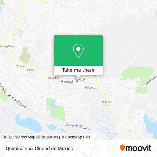 Química Eco map