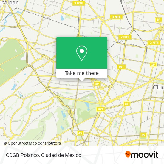 CDGB Polanco map