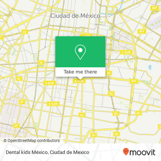 Mapa de Dental kids México