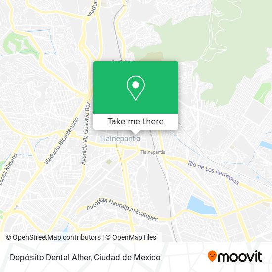 Depósito Dental Alher map