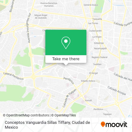Conceptos Vanguardia Sillas Tiffany map