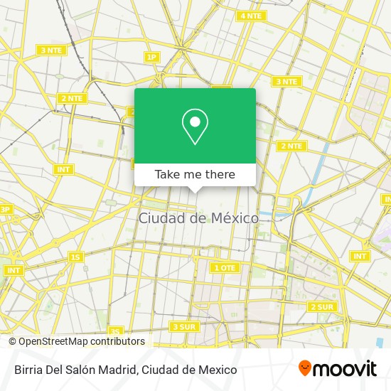 Birria Del Salón Madrid map