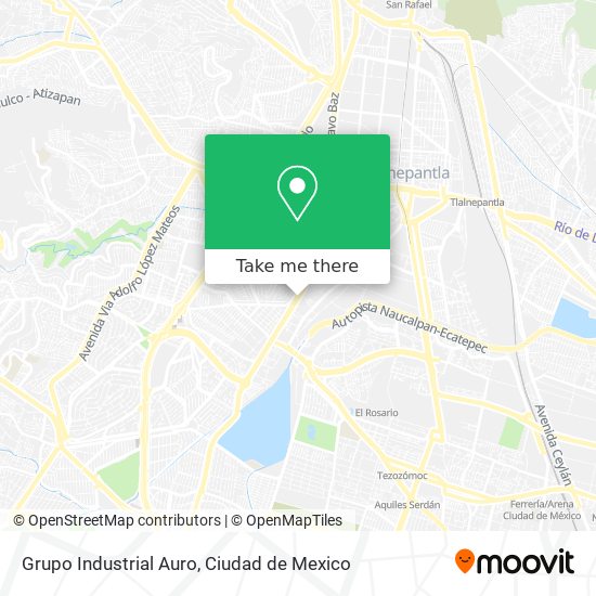 Grupo Industrial Auro map