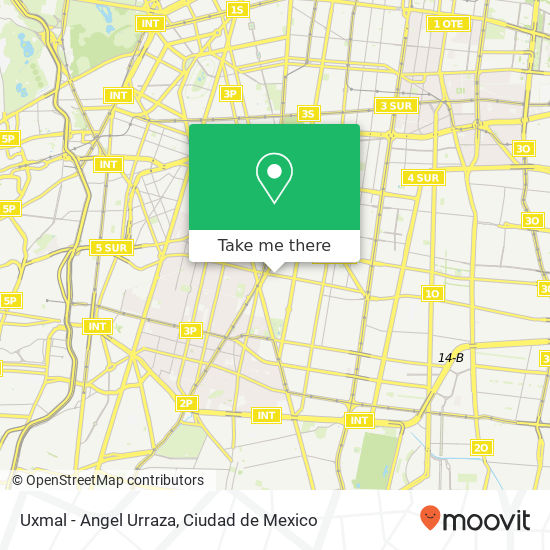 Uxmal - Angel Urraza map