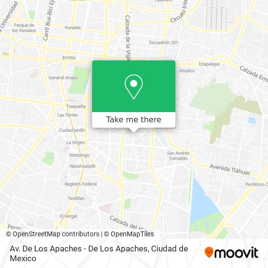 Mapa de Av. De Los Apaches - De Los Apaches