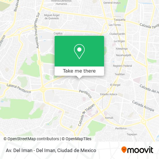 Mapa de Av. Del Iman - Del Iman