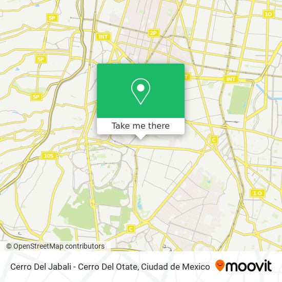 Mapa de Cerro Del Jabali - Cerro Del Otate