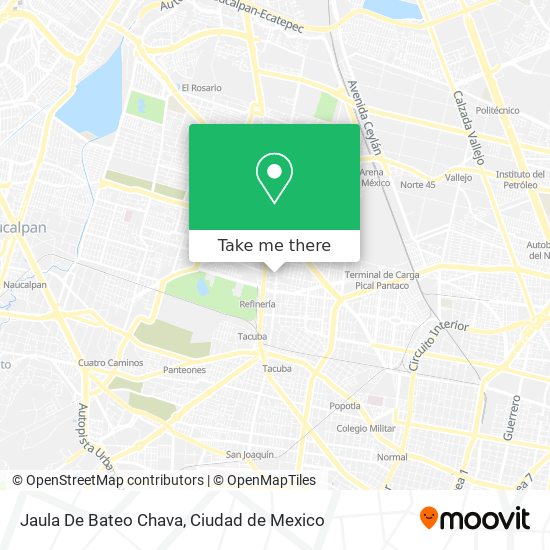 Mapa de Jaula De Bateo Chava