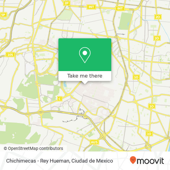 Chichimecas - Rey Hueman map