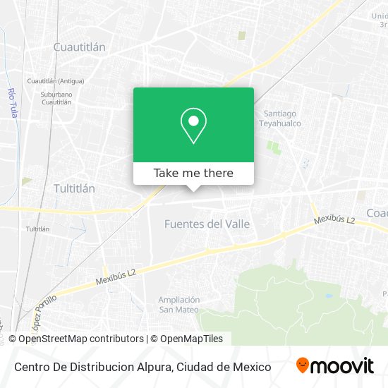 Centro De Distribucion Alpura map