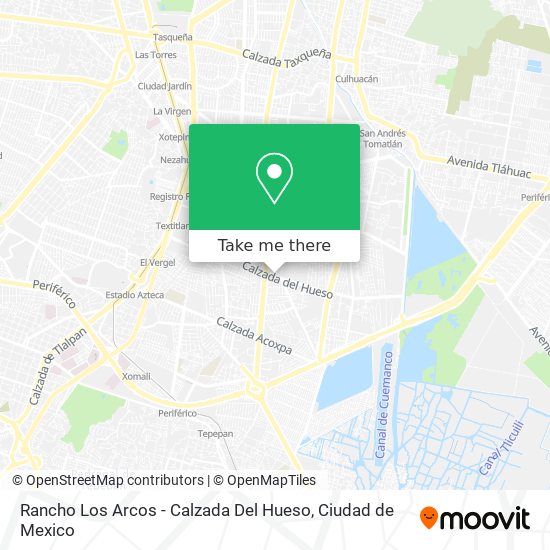 Mapa de Rancho Los Arcos - Calzada Del Hueso