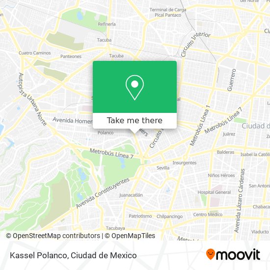 Kassel Polanco map