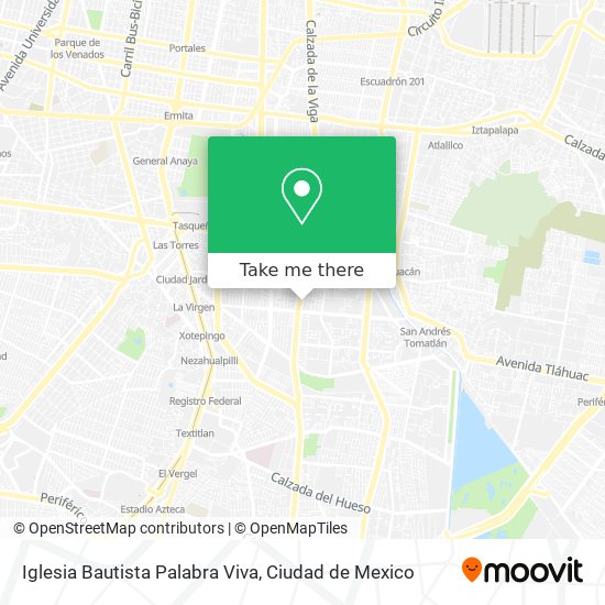 Iglesia Bautista Palabra Viva map