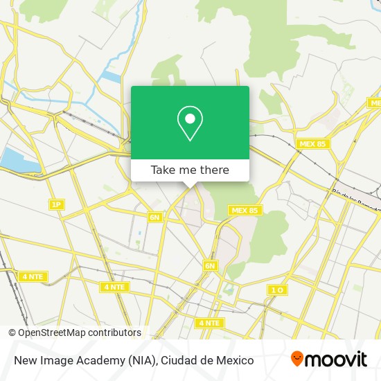 New Image Academy (NIA) map
