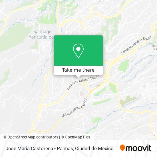 Jose Maria Castorena - Palmas map