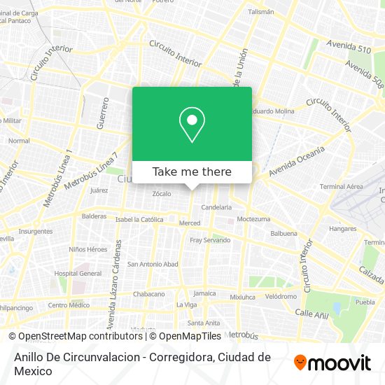 Anillo De Circunvalacion - Corregidora map