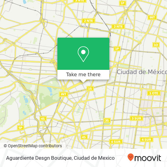 Aguardiente Desgn Boutique map