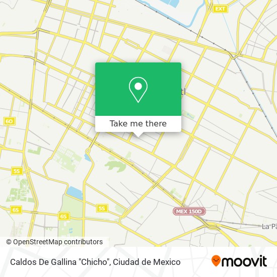 Mapa de Caldos De Gallina "Chicho"