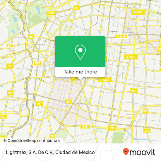 Lightmex, S.A. De C.V. map