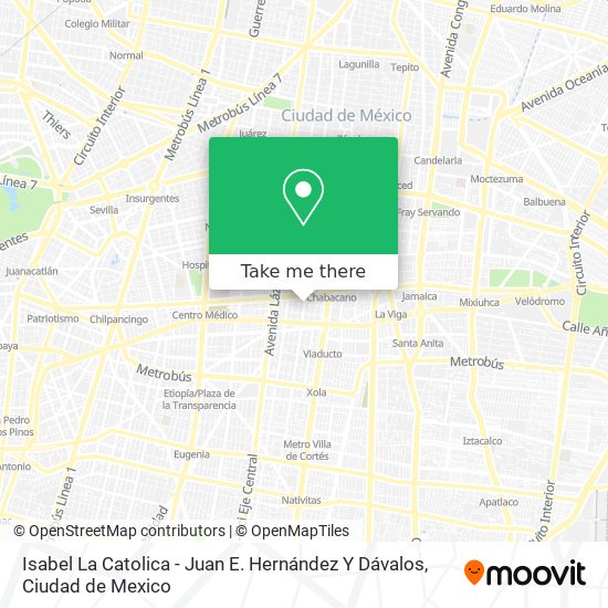 Isabel La Catolica - Juan E. Hernández Y Dávalos map