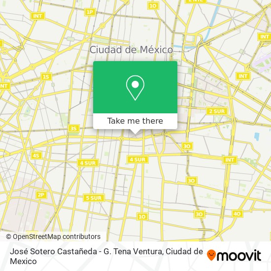 José Sotero Castañeda - G. Tena Ventura map