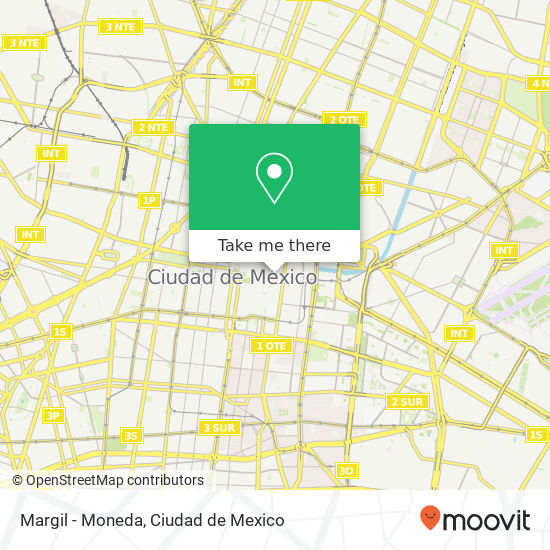 Margil - Moneda map