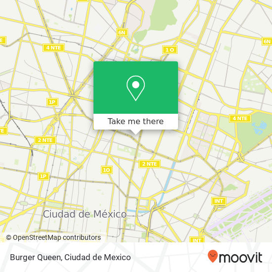 Mapa de Burger Queen