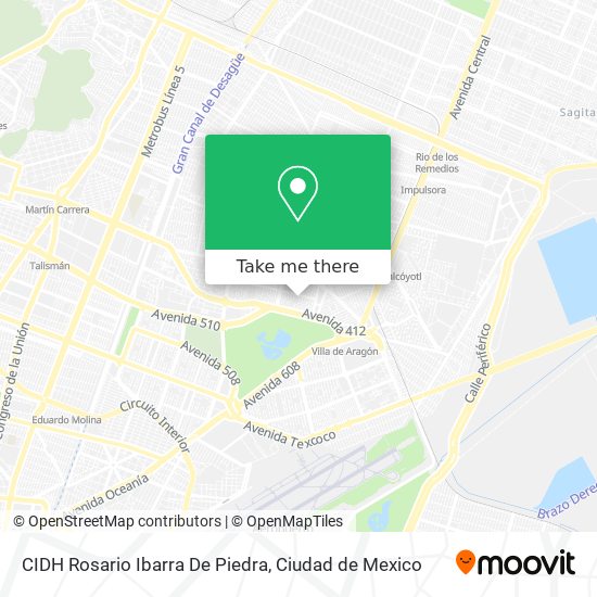 CIDH Rosario Ibarra De Piedra map