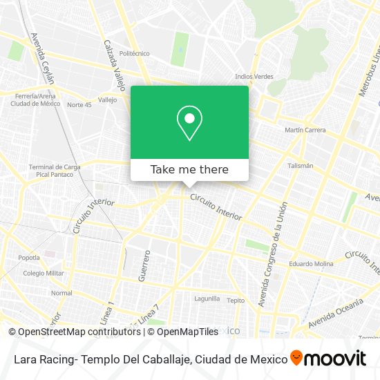 Lara Racing- Templo Del Caballaje map