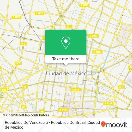 República De Venezuela - Republica De Brasil map