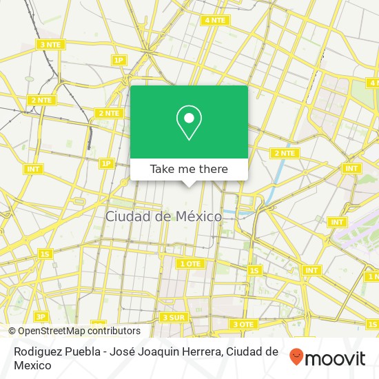 Mapa de Rodiguez Puebla - José Joaquin Herrera