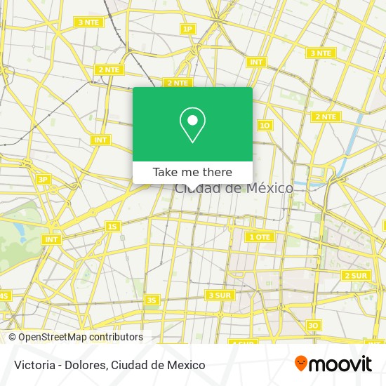 Victoria - Dolores map