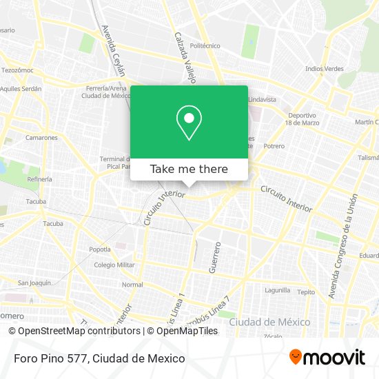 Mapa de Foro Pino 577