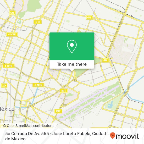 5a Cerrada De Av. 565 - José Loreto Fabela map