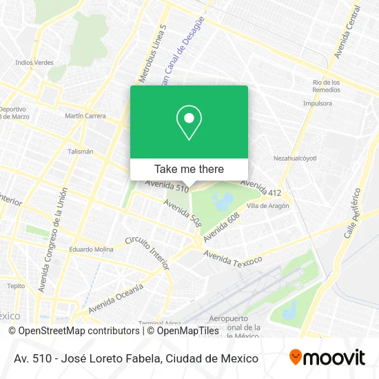 Mapa de Av. 510 - José Loreto Fabela