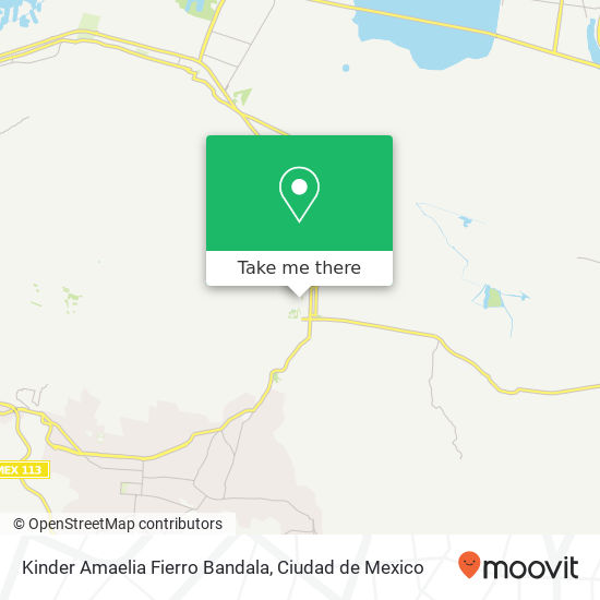 Kinder Amaelia Fierro Bandala map