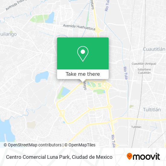 Centro Comercial Luna Park map