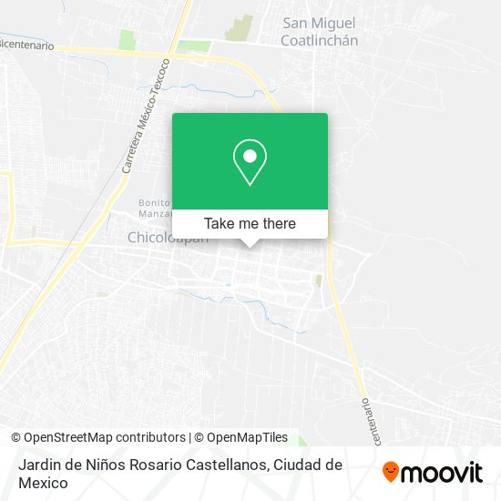 Jardin De Niños Rosario Castellanos map