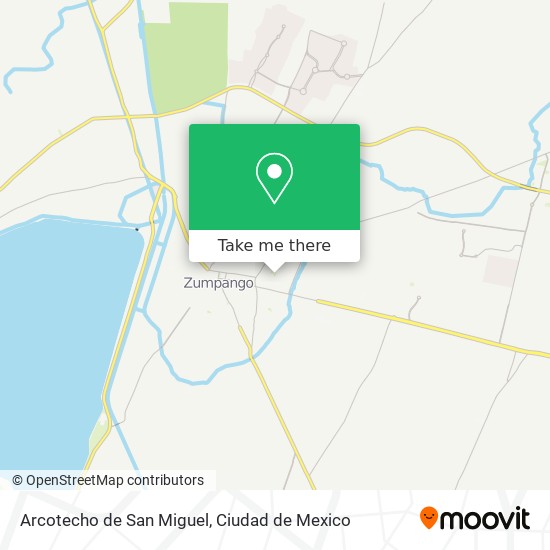 Arcotecho De San Miguel map