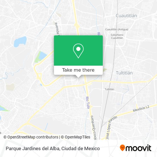 Parque Jardines del Alba map