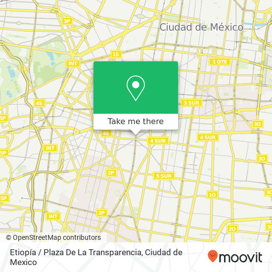 Mapa de Etiopía / Plaza De La Transparencia