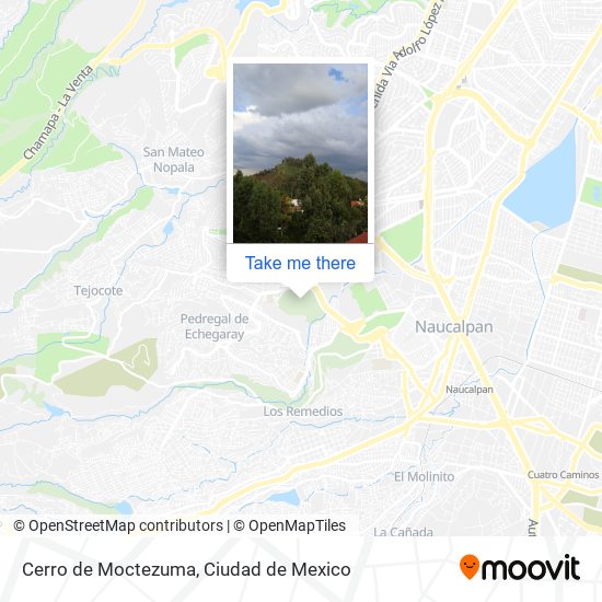 How to get to Cerro de Moctezuma in Atizapán De Zaragoza by Bus?