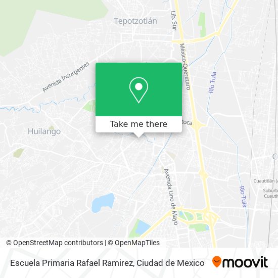 Mapa de Escuela Primaria Rafael Ramirez