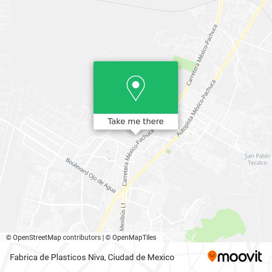 Fabrica de Plasticos Niva map