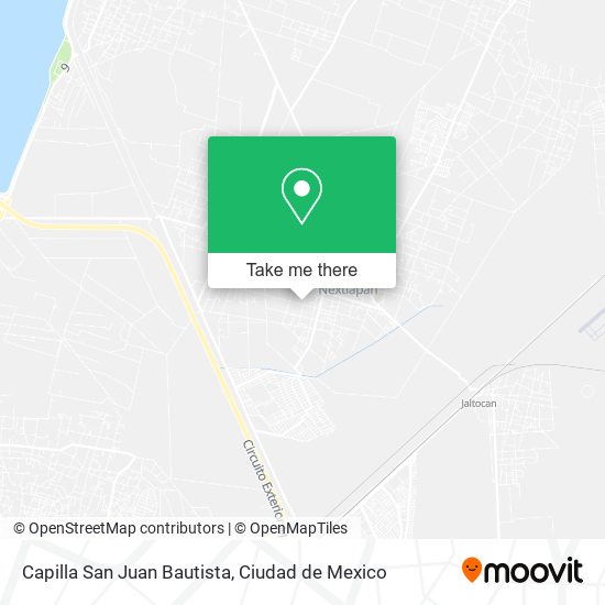 Capilla San Juan Bautista map