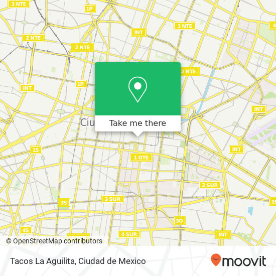 Tacos La Aguilita map