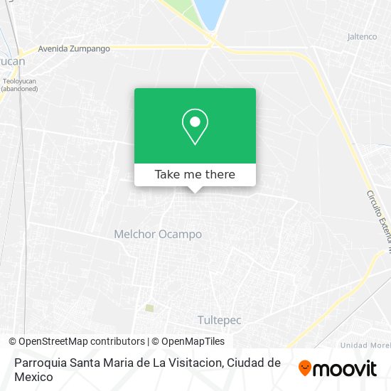 Parroquia Santa Maria de La Visitacion map